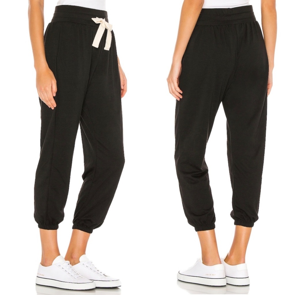 Sale! NWT Revolve Onzie Sweatpants Divine Classic Pocket Joggers Black Size S/M
